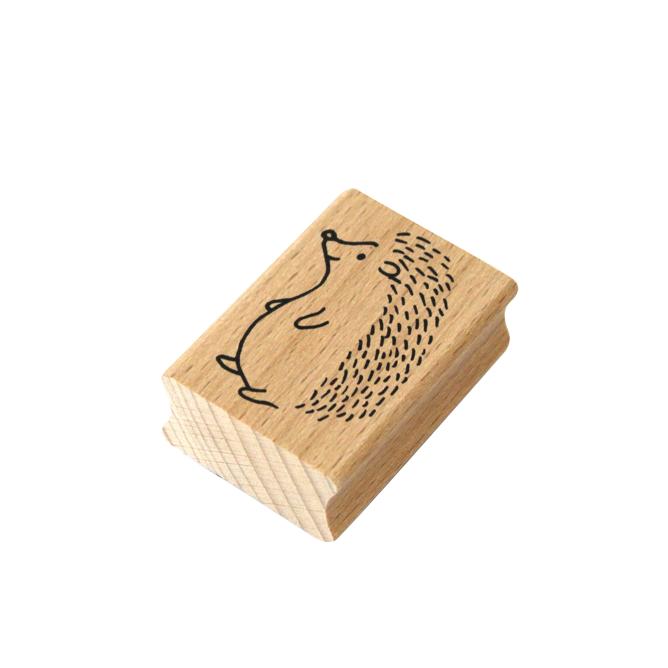 Der Artoz Papier AG Stempel Igel ist ein kleiner Stempel mit einem schlichten, schwarz gestrichenen Igelmotiv - ideal für Bastelarbeiten oder um Einladungskarten mit Charme zu versehen.