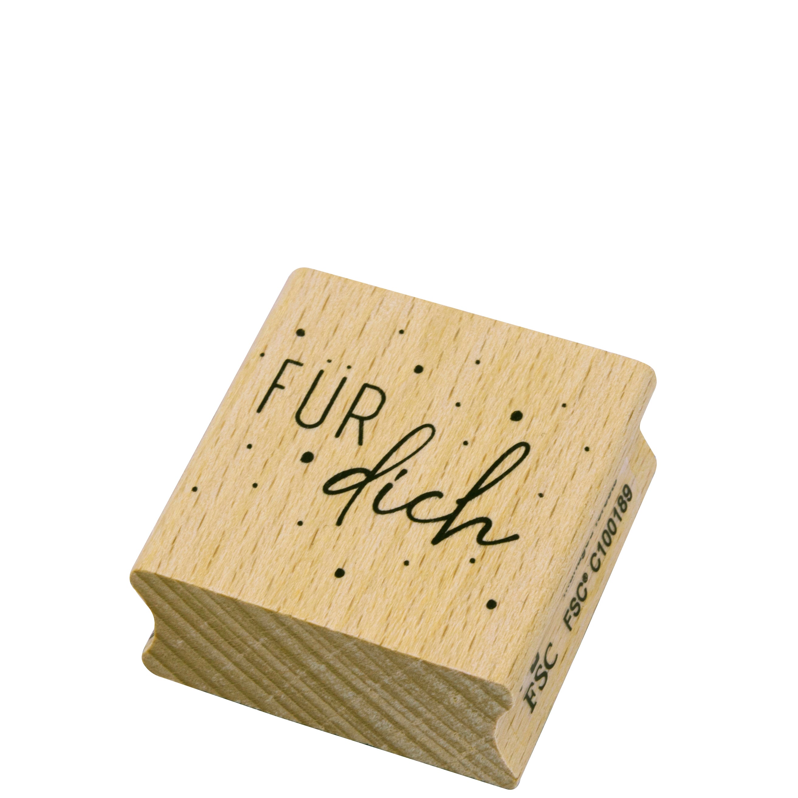 Stempel "für dich"