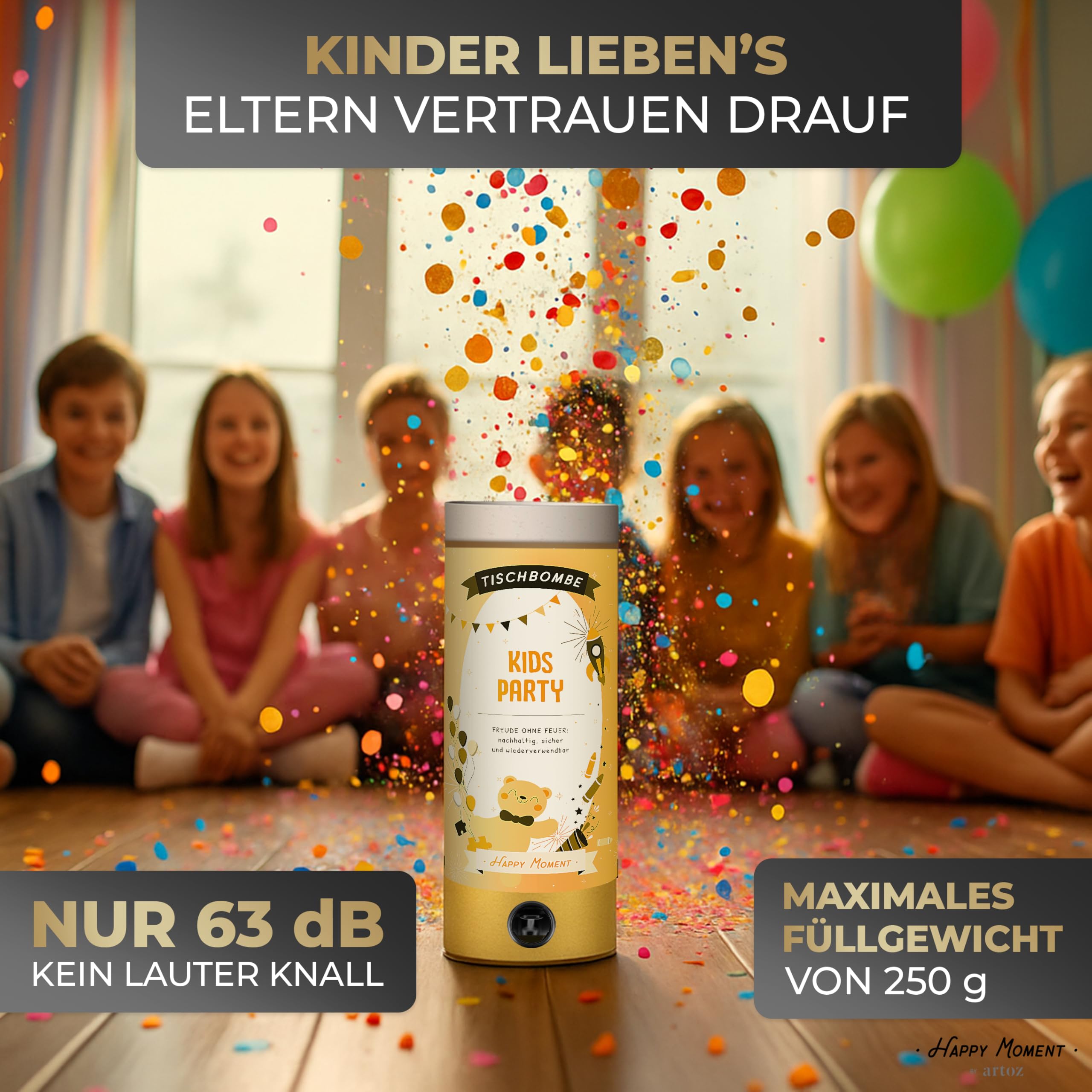 Tischbombe Kids Party