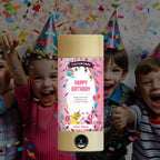 Canon à confettis Happy Birthday Girl