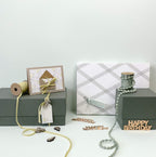 Geschenk-Box Pure L rect. moos grün