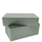 Geschenk-Box Pure L rect. moos grün