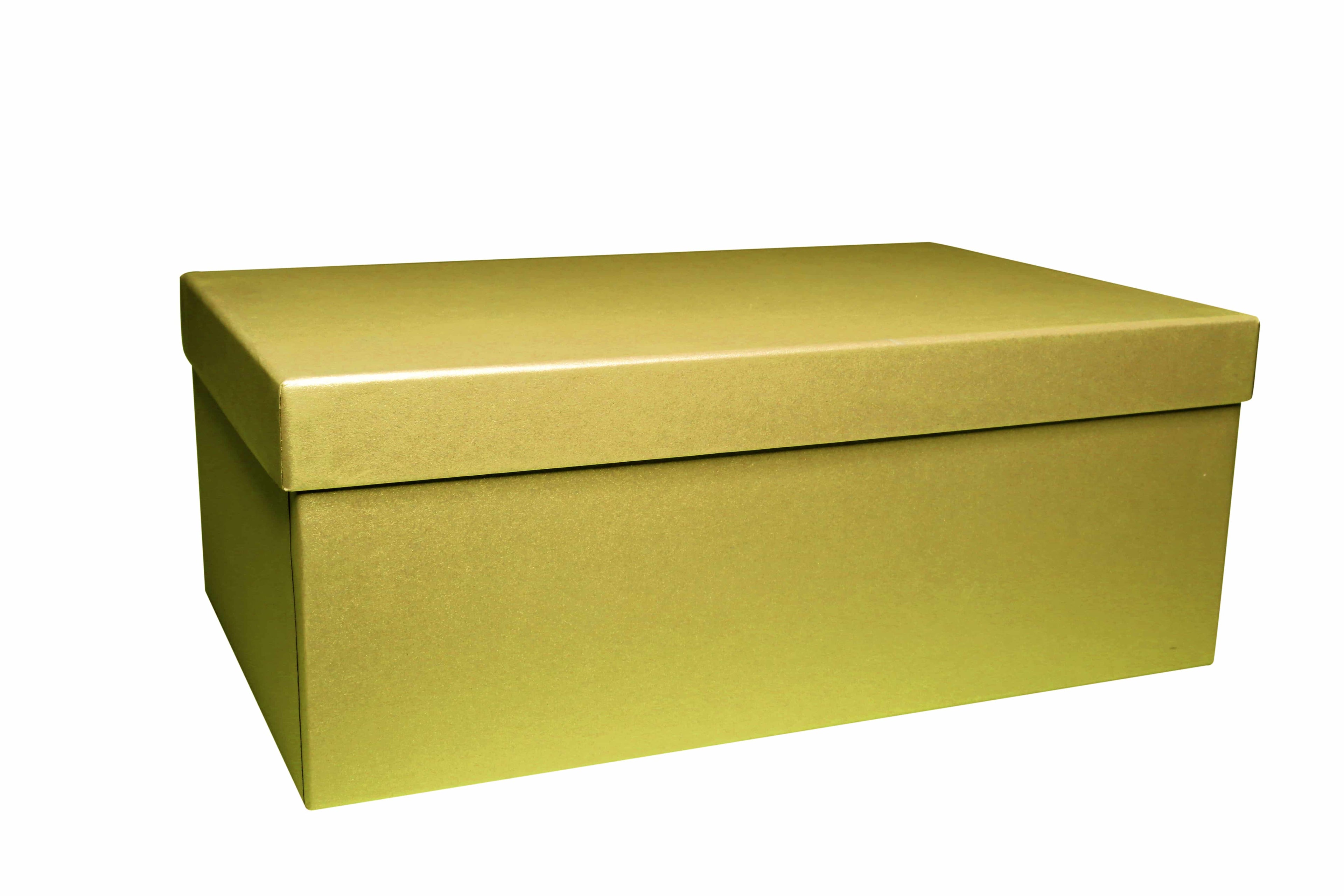 Une boîte-cadeau rectangulaire fermée « Pure L » de la marque Artoz Papier AG, fabriquée dans un carton de qualité supérieure utilisé pour la reliure, avec un couvercle parfaitement ajusté, présentée avec élégance sur fond blanc.
