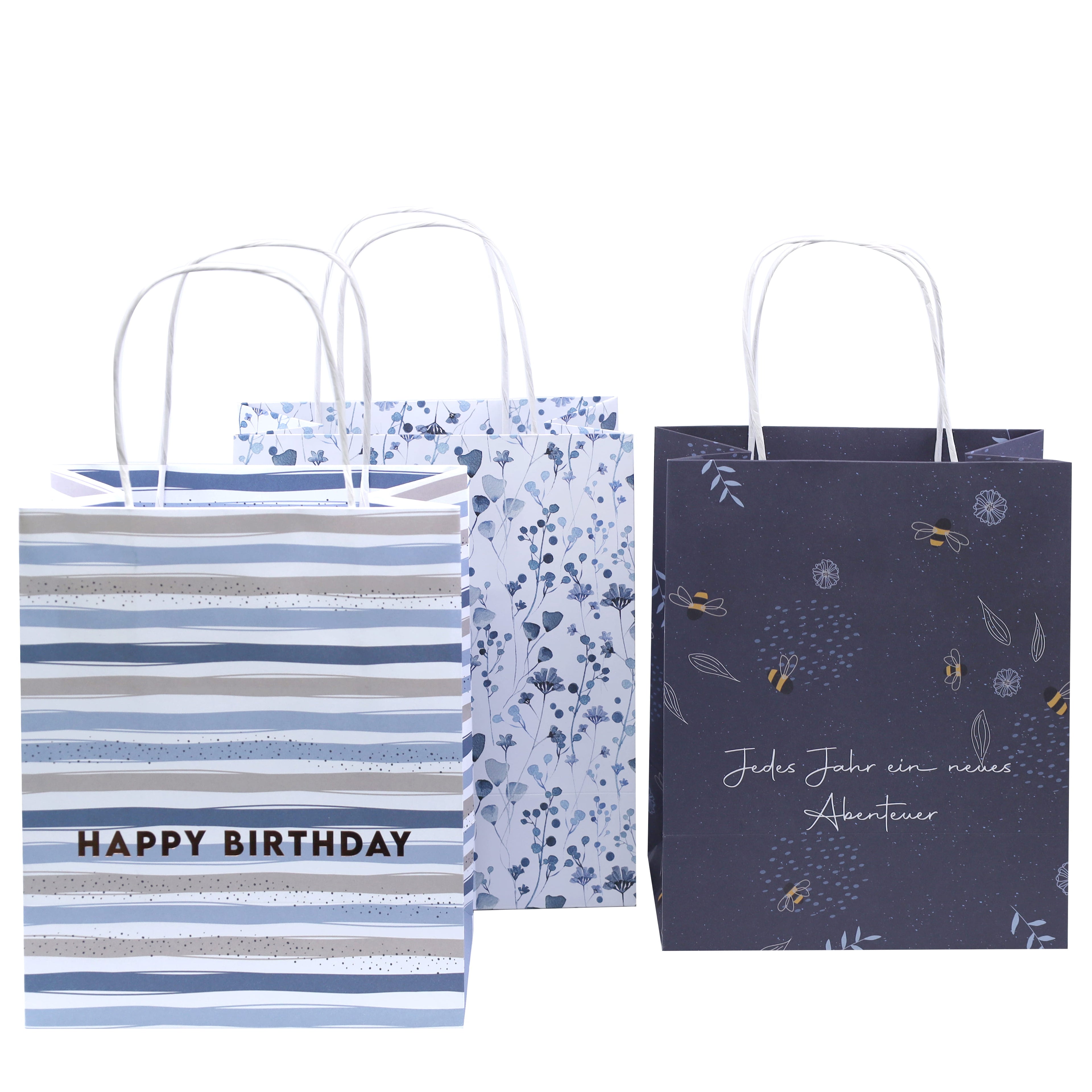 Geschenktaschen-Set "Happy Birthday" (330)