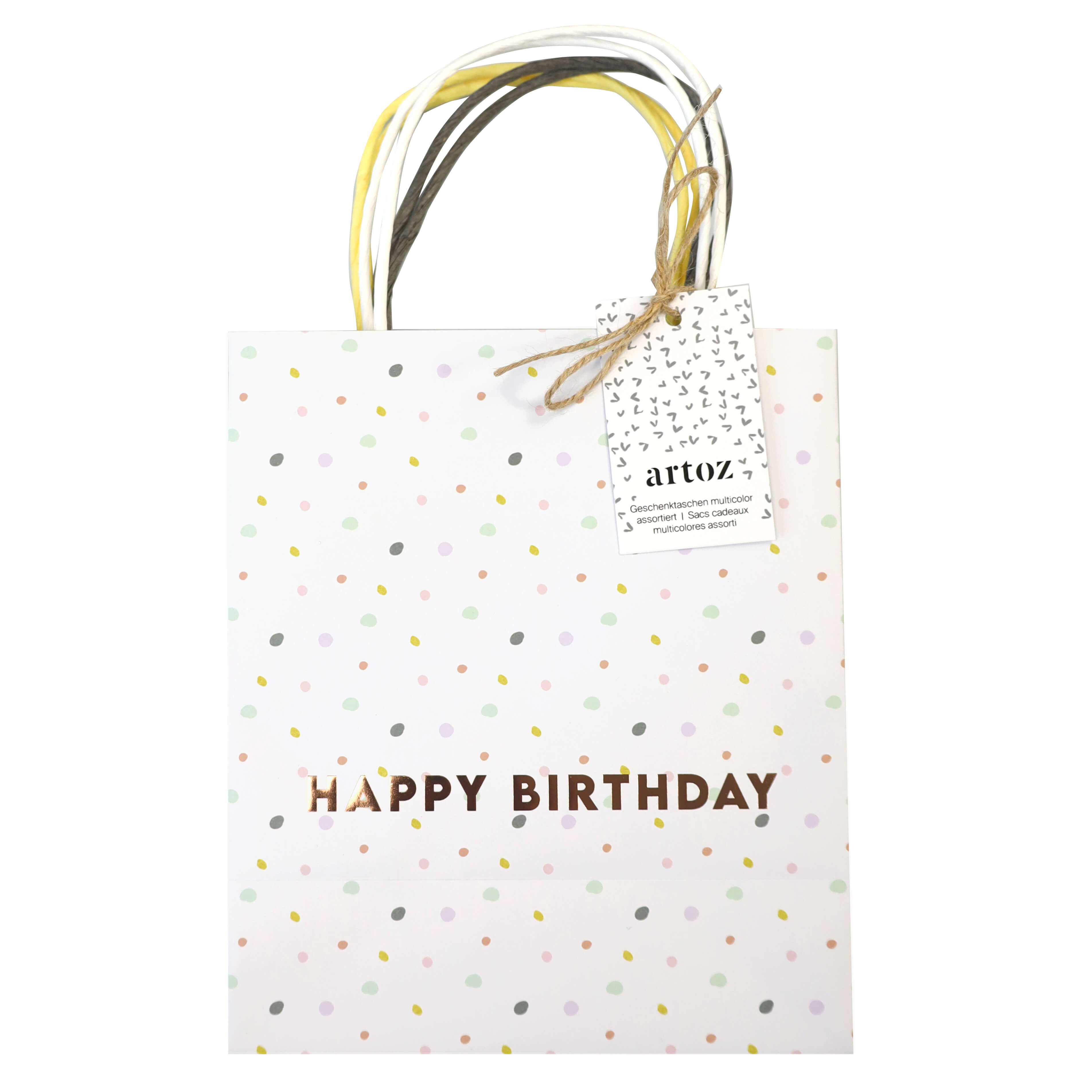 Geschenktaschen-Set Happy Birthday (274)