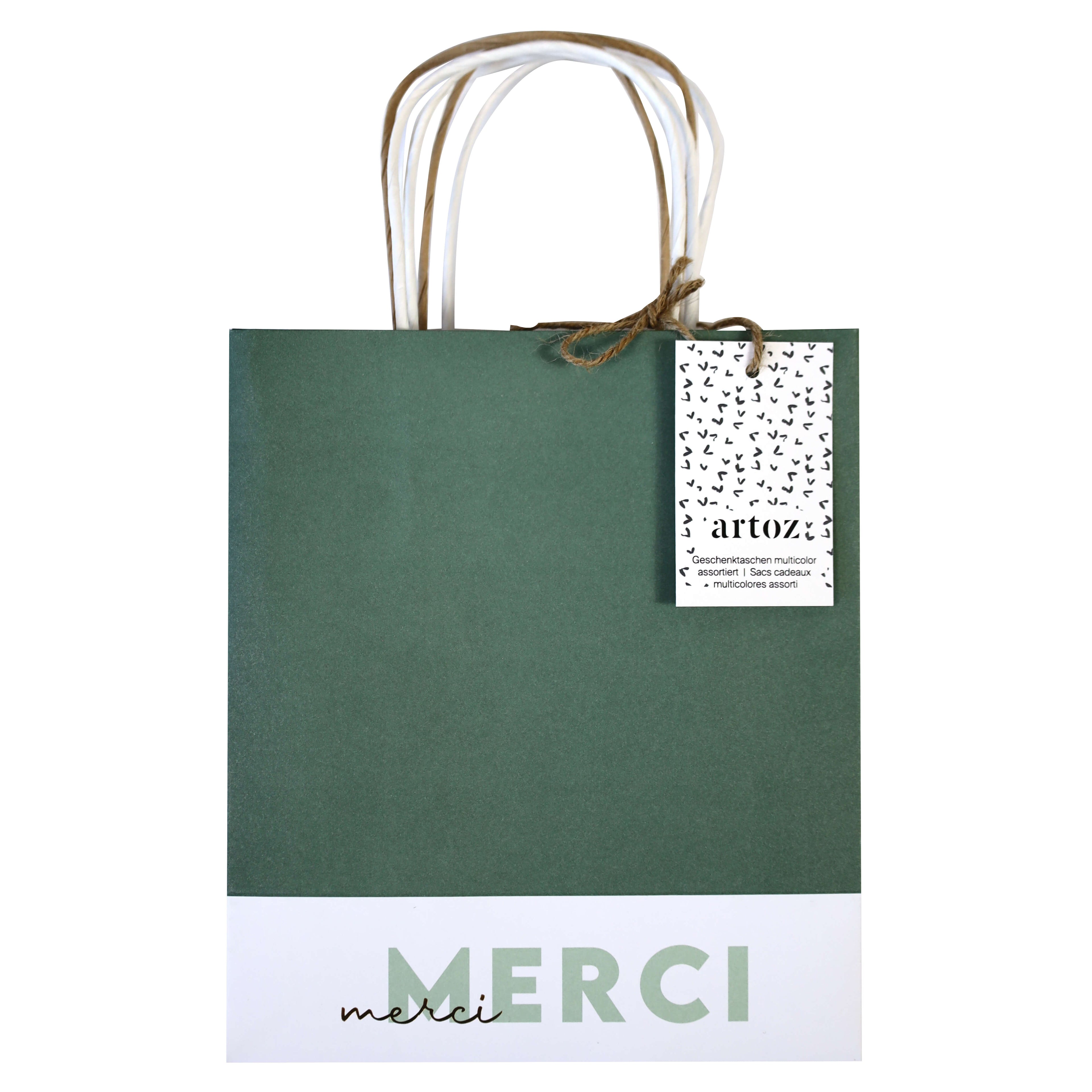 Geschenktaschen-Set "Merci"