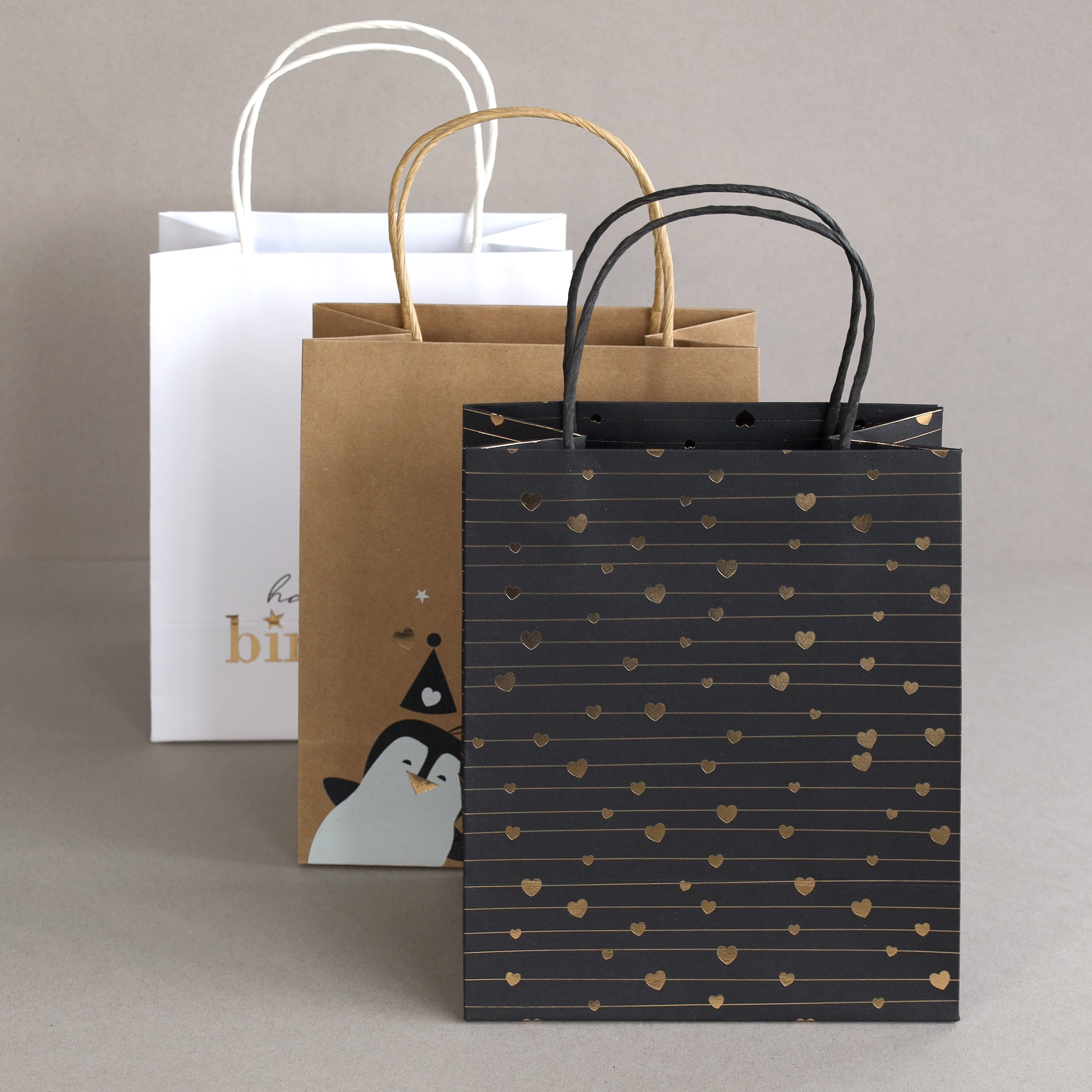 Geschenktaschen-Set Happy Birthday Winter (351)