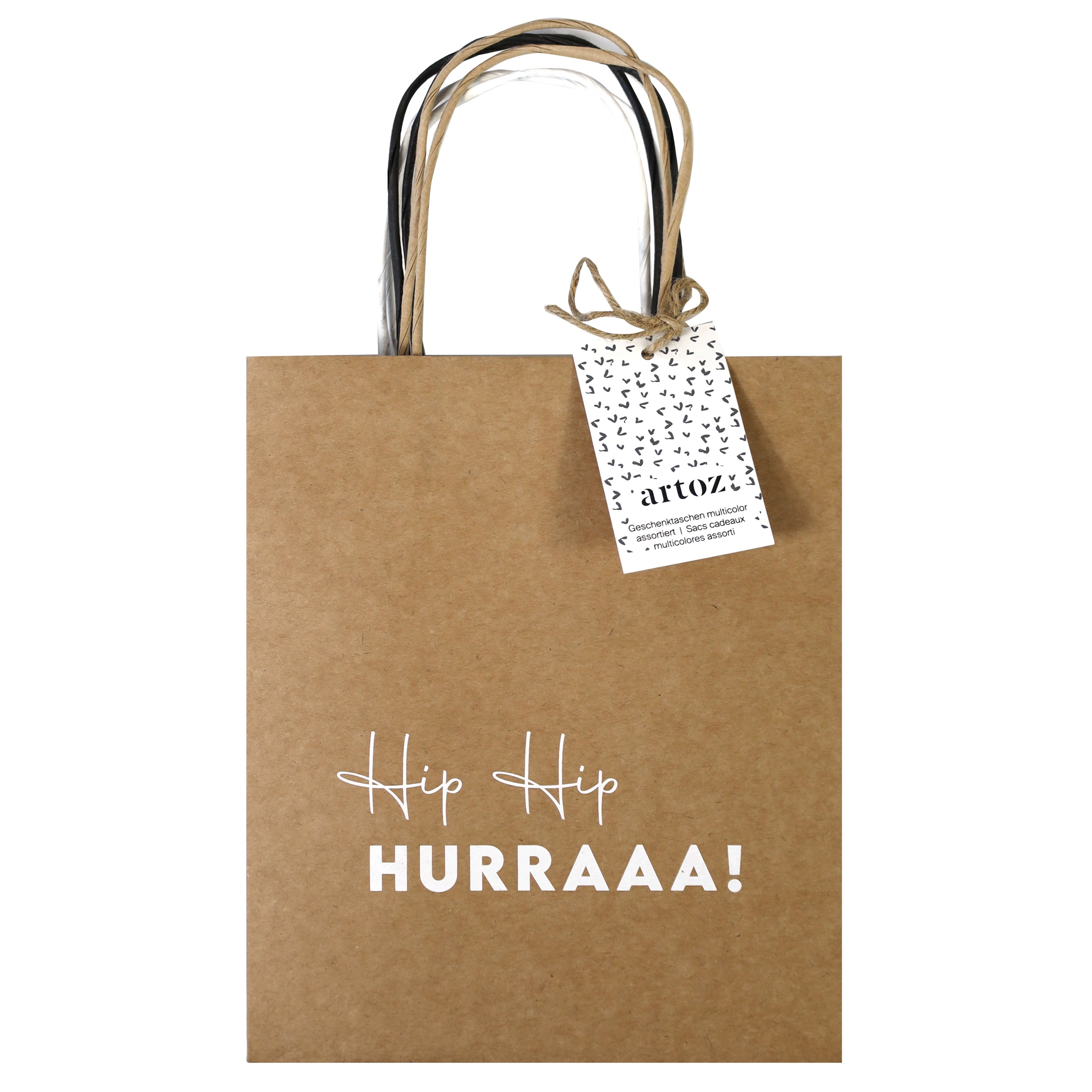 Geschenktaschen-Set "Hip Hip Hurraaa"