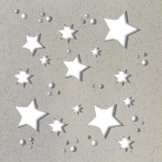 Fliegender Stanzer Sterne