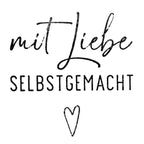 Tampon "fait maison avec amour"