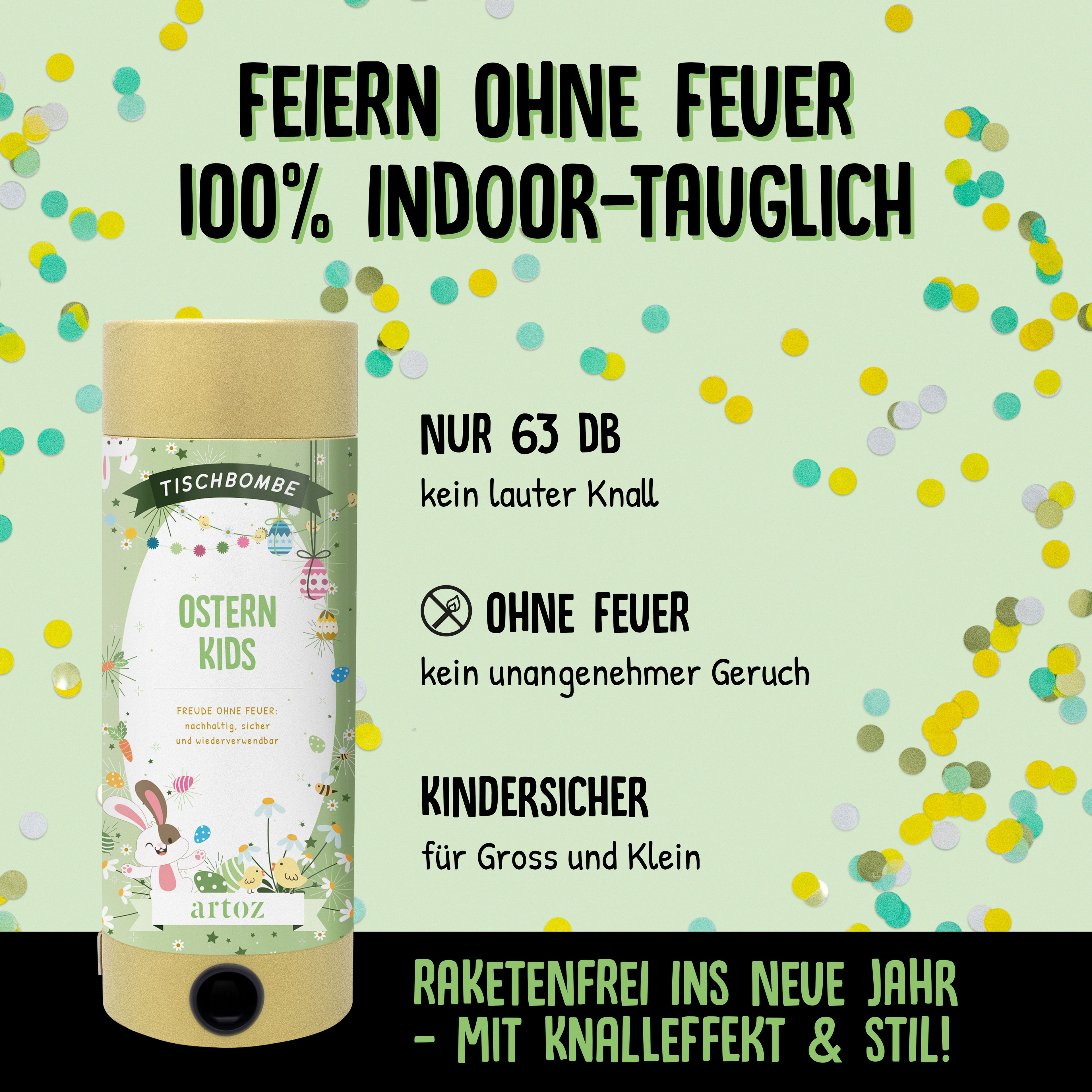 Tischbombe Ostern Kids
