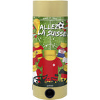 La boule à tartiner sans fumée - Fussball WM Team Schweiz d'Artoz Papier AG est une boule à tartiner de qualité dans un design de balle au pied avec "Allez la Suisse" et un décor sain - parfaite pour les fans de la natation suisse.